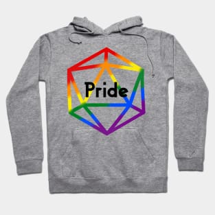 Pride Rainbow Flag Dice Hoodie